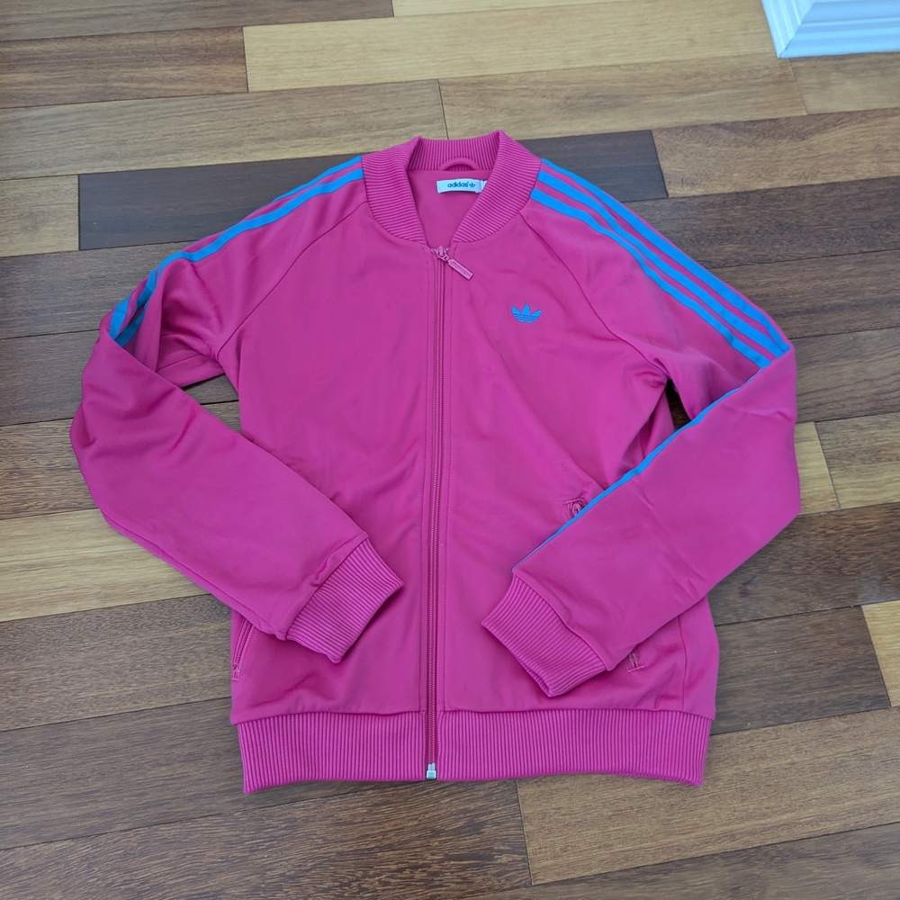 Adidas Pink Track Jacket
